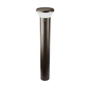 26W LED Bollards , 3120lm, 5000K, 360 degree view, 90-277VAC