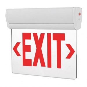 Emergency Exit Sign Edge Lit