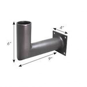 Mounting Bracket 90deg wall mount ,Black