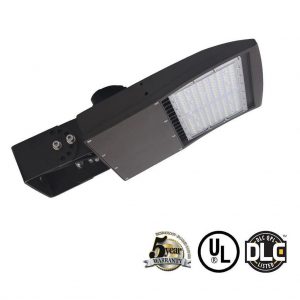 100W Shoebox LED Light 120-277VAC 50K with Philips chip SS driver